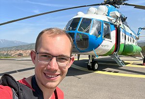 Planespotter Moritz Klöckner in Zentralasien