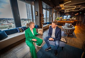 Einblick H1: Oberste Etage und Co-Working