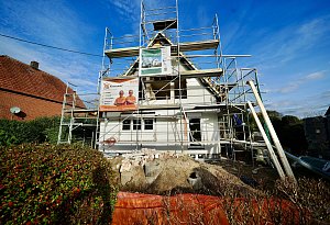 Besuch auf der Baustelle