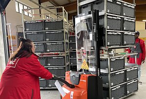 Unterwegs mit bekanntem Online-Supermarkt Picnic