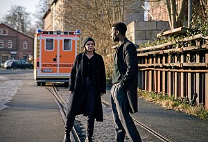 Tijan Njie beim Bremer Tatort