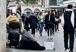 Bielefeld: das wachsende Matratzenlager in der City