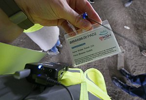 Baustellen-Begehung Amazon