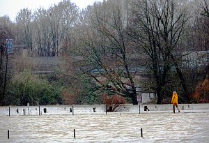 Hochwasserlage im Norden von OWL 2023