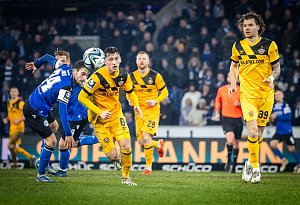 Arminia Bielefeld unterliegt Dynamo Dresden mit 0:1.