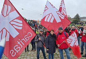 Gro&szlig;demo gegen Sozialabbau in D&uuml;sseldorf