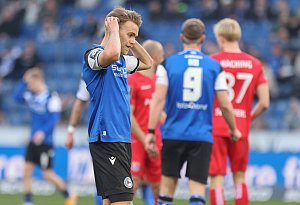 Arminia Bielefeld unterliegt der SpVgg Unterhaching 1:2.