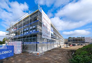 Arminia Bielefeld: Richtfest des neuen Sportzentrums