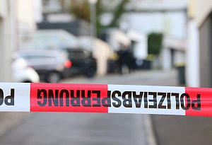 Sch&uuml;sse vor dem Bielefelder Landgericht