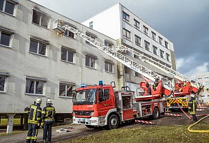 Feuer im Klinikum Lemgo
