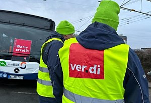 Der Warnstreik im Nahverkehr