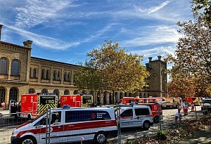 Gro&szlig;einsatz am Klinikum Bielefeld