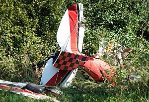 FLugzeug-Absturz in G&uuml;tersloh