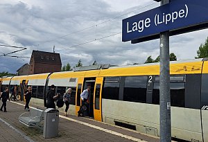 Bahnhof Lage - Archivfoto: Carolin Brokmann-F&ouml;rster