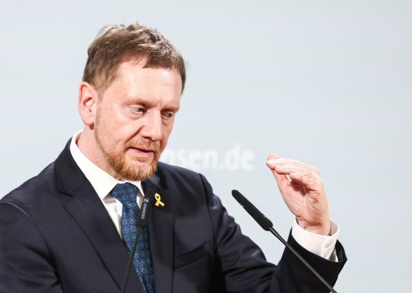 Sachsens Ministerpräsident Kretschmer hofft, dass in Zukunft auch wieder eine Annäherung zwischen Deutschland und Russland möglich sein wird. (Archivbild) - © Hannes P Albert/dpa