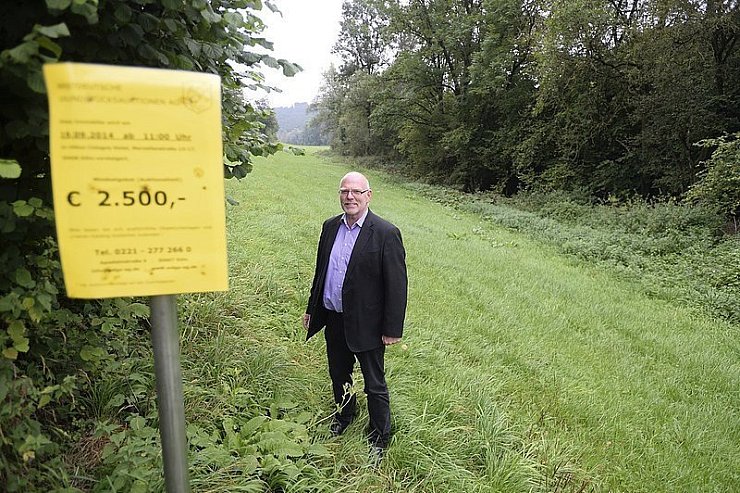 Auch sie steht zum Verkauf: Zum Nachlass gehört auch diese Wiese in Elbnrinxen. - © Foto: Krull
