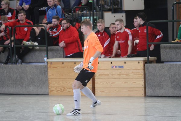 Spielender Keeper: Dennis Kappel von der SG Bentorf/Hohenhausen schaltete sich oft in die Angriffszüge ein. - © Dietmar Welle