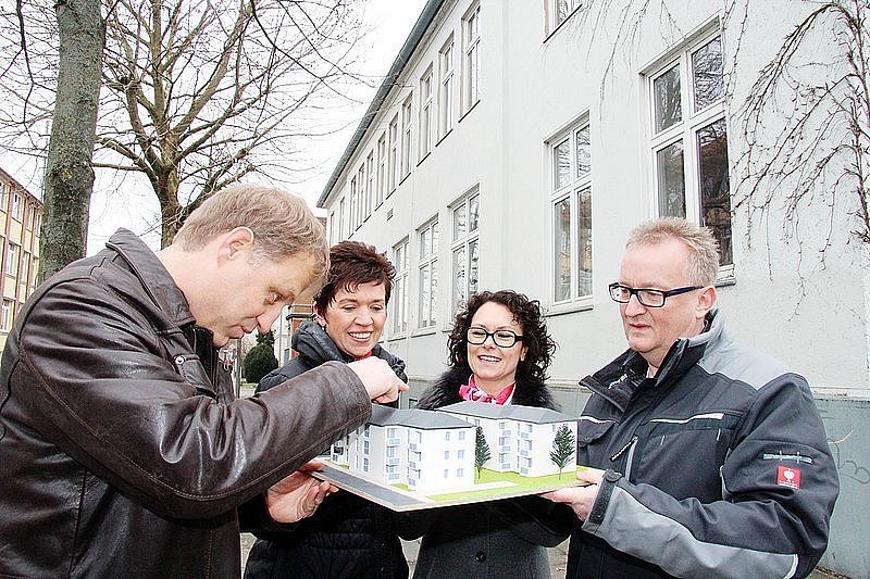 Die alte Post an der Friedrichstraße weicht Seniorenwohnungen Lokale