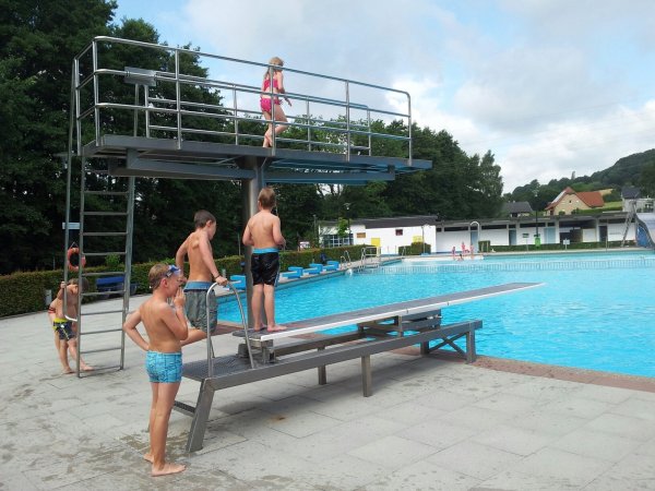 Das Freibad am Römerweg in Hohenhausen. - © Privat
