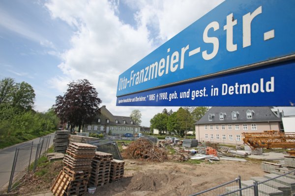 Negativ behaftet: Die Otto-Franzmeier-Strasse soll einen anderen Namen erhalten. - © Vera Gerstendorf-Welle