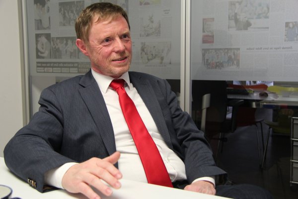 Gegenkandidat: Torsten Buncher will sich gegen Amtsinhaber Dr. Reiner Austermann durchsetzen und Bürgermeister werden. - © Brand