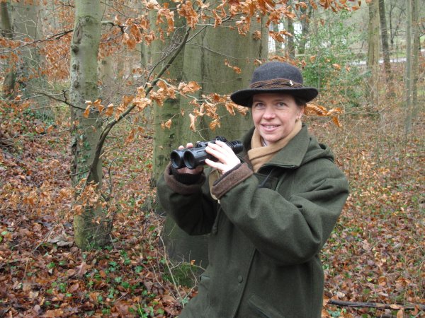 „Vize-Chefin“ der lippischen Jäger: Klaudia Hugenberg aus Detmold.  - © privat