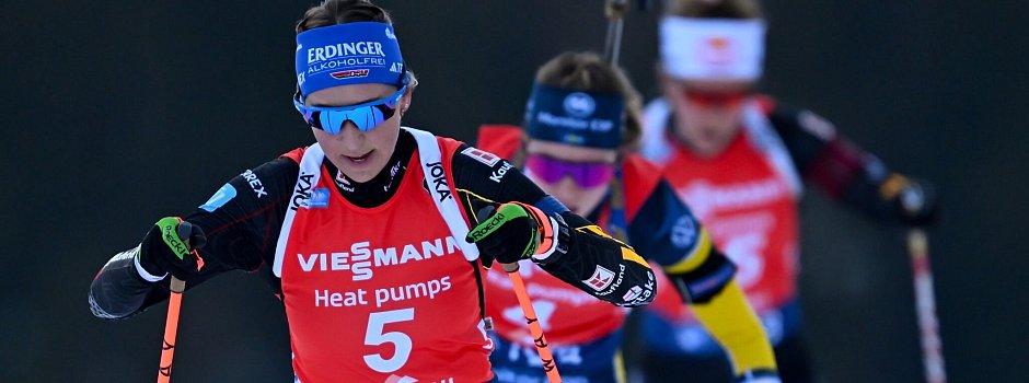 Bild zu Biathletin Preu&szlig;: Auf der Suche nach der Olympia-Form