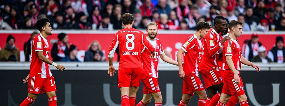 Bild zu FC Bayern deklassiert VfB - Augsburg siegt nach Wagner-Aus