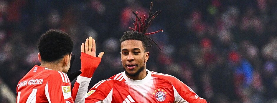 Bild zu Bayern-Duo Olise und Luis D&iacute;az: Zwei wie Robben und Rib&eacute;ry