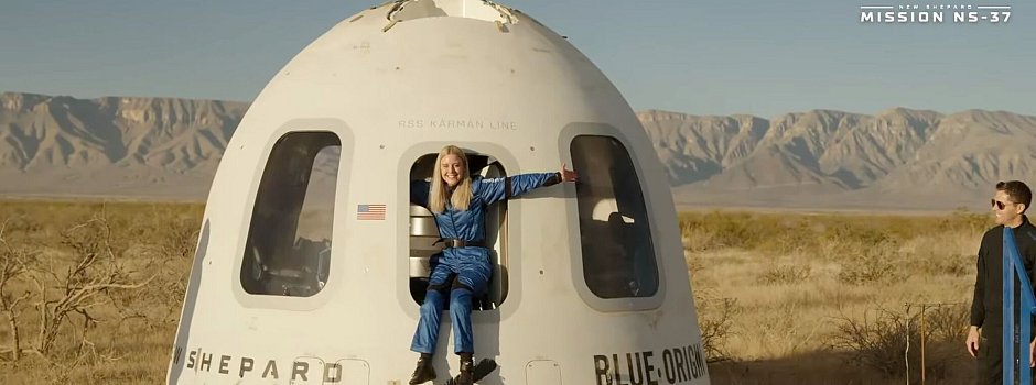 Blue Origin Start - Blue Origin/AP/dpa