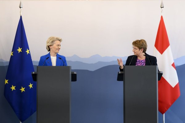 Die EU und die Schweiz haben ihre Kooperationsverhandlungen abgeschlossen. - © Alessandro Della Valle/KEYSTONE/dpa