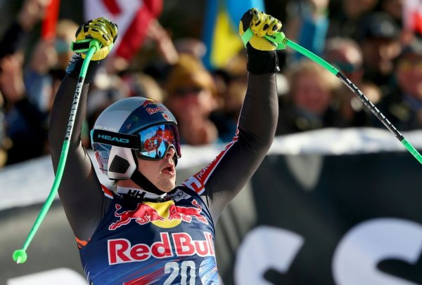 Der erste Weltcup-Sieg und das just in Kitzbühel: James Crawford. - © Tobias Steinmaurer/APA/dpa