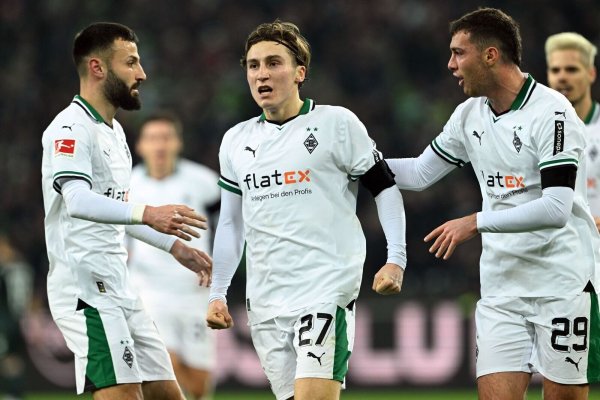 Rocco Reitz (M) und Franck Honorat (L) stehen vor der Rückkehr bei Borussia Mönchengladbach - © Federico Gambarini/dpa
