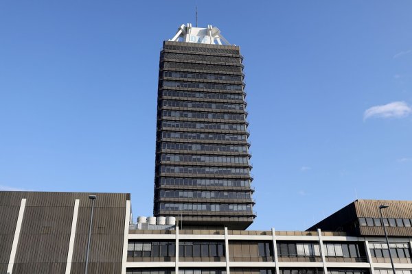 Das Funkhaus Köln der Rundfunkanstalt Deutschlandradio. - © Oliver Berg/dpa