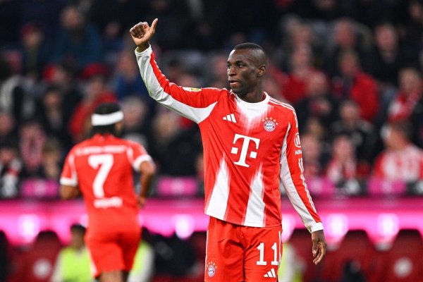 Nicolas Jackson jubelte als Torschütze. - © Tom Weller/dpa