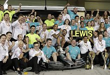 Team Mercedes - Foto: Hassan Ammar/AP/dpa