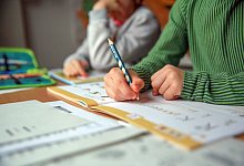 Nach Corona: Kinder haben gro&szlig;e Probleme mit Handschrift - Foto: Mascha Brichta/dpa-tmn