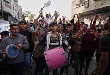 Nahostkonflikt - Demonstration im Gazastreifen - Jehad Alshrafi/AP/dpa