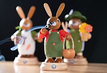 Erzgebirgisches Kunsthandwerk - Sebastian Kahnert/dpa