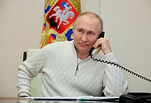 Russlands Pr&auml;sident Putin - Mikhail Klimentyev/Pool Sputnik Kremlin/AP/dpa