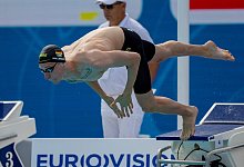 Schwimmt über 1500 Meter Freistil um eine EM-Medaille in Rom: Florian Wellbrock. - Jokleindl/dpa