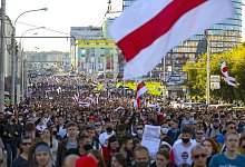 Proteste in Belarus - Foto: Uncredited/TUT.by/dpa