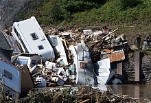 Hochwasserkatastrophe - Foto: Boris Roessler/dpa