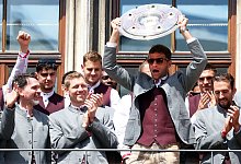 Meisterfeier des FC Bayern München - Karl-Josef Hildenbrand/dpa