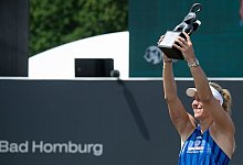 Bad Homburg-Siegerin - Foto: Sebastian Gollnow/dpa