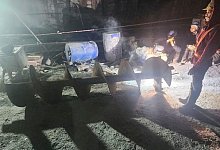 Tunnel-Einsturz in Indien - ---/SDRF/AP/dpa