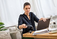 Leistungsdruck im Homeoffice - Foto: Christin Klose/dpa-tmn