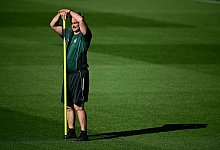 Frauenfu&szlig;ball - EM - Abschlusstraining Deutschland - Sebastian Christoph Gollnow/dpa
