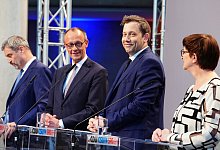 Koalitionsverhandlungen von Union und SPD abgeschlossen - Kay Nietfeld/dpa