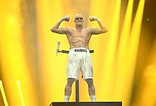 RTL «Der Clark Final Fight» - Entertainer Raab gegen Halmich - Willi Weber/RTL/dpa